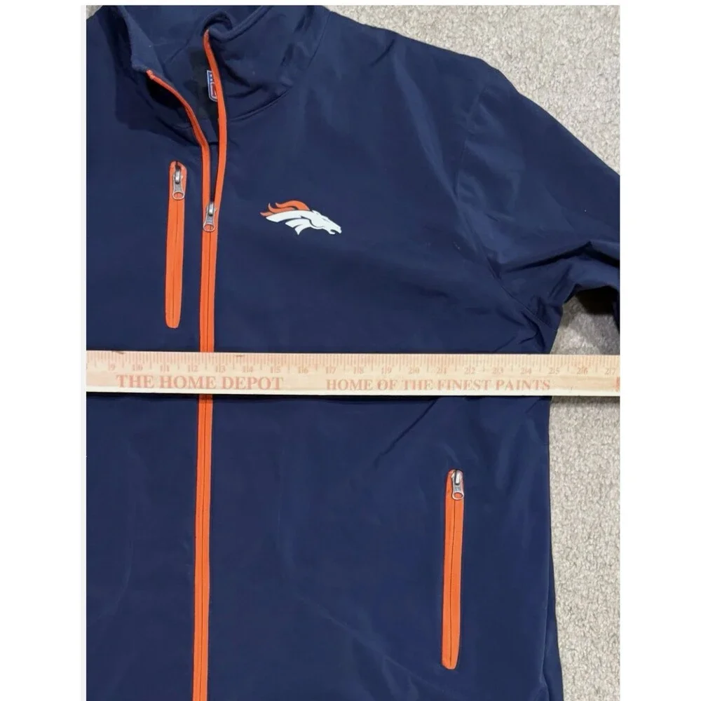 Denver Broncos Mens XL NFL Officially Licensed G-III Soft Shell Full Zip Jacket